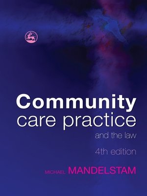 cover image of Community Care Practice and the Law